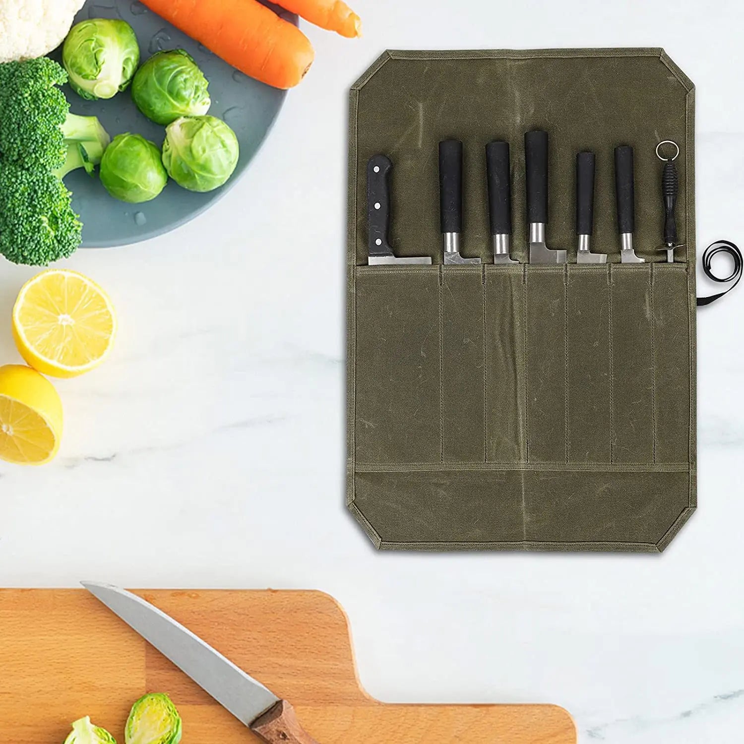 Chef's Handy Knife Roll Bag