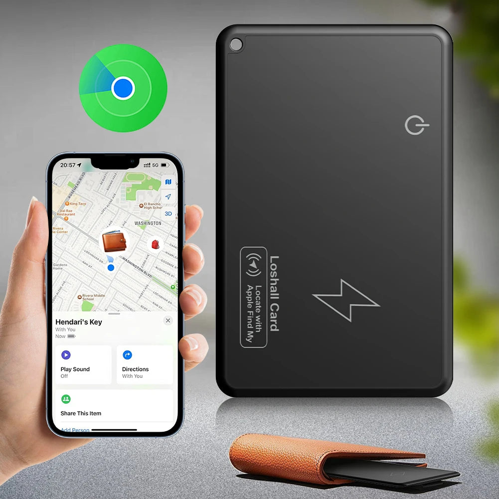 Smart Wallet Tracker Card