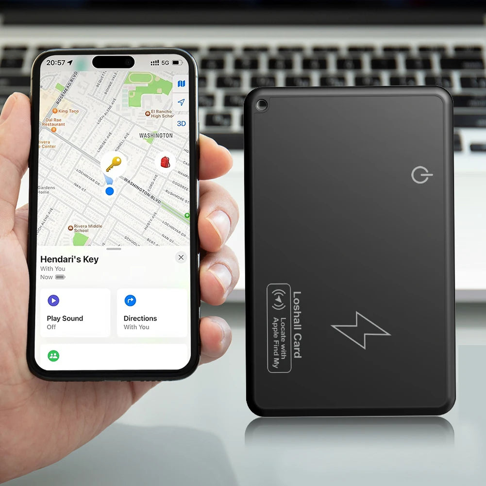 Smart Wallet Tracker Card